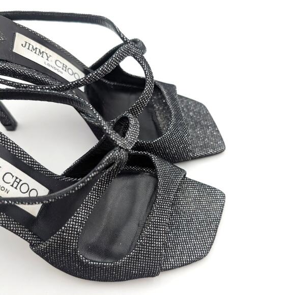 Jimmy Choo Anise Strappy Stiletto Heel Sandal Women's Cosmo Size US5 EU35 - Picture 11 of 11